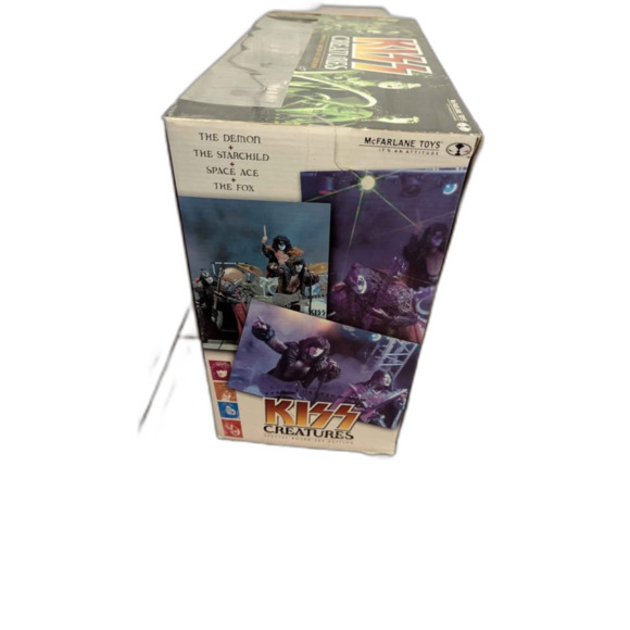 2002 McFarlane Limited Edition KISS Creatures Stage Boxed Set new! Ace Frehley - Picture 4 of 5